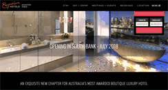 Desktop Screenshot of emporiumhotels.com.au